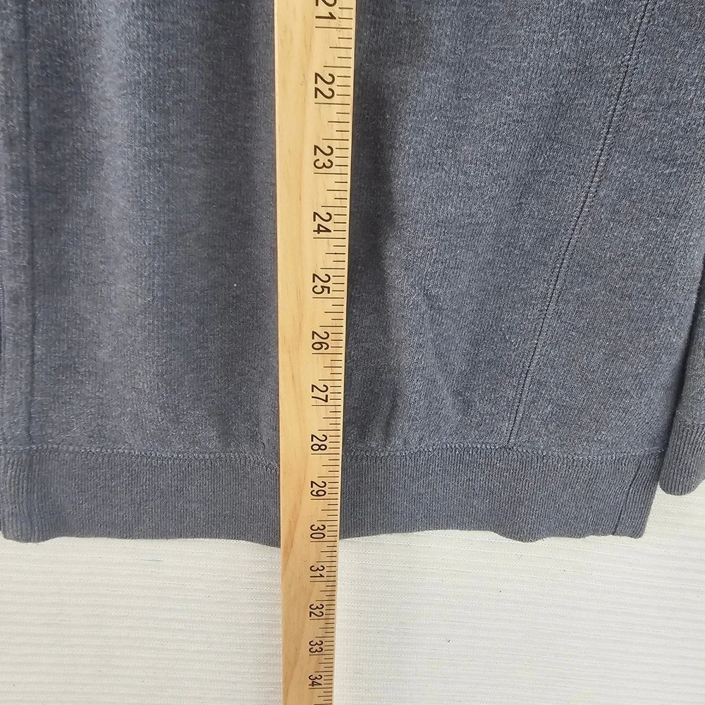 Tommy Bahama Mens XXL Full Zip Sweatshirt Dark Gray Heather Mock‎ Neck Jacket